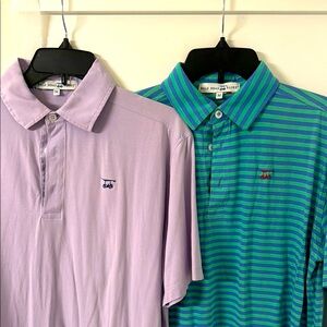 Bald Head Blues Polo Combo.  Men’s Medium.